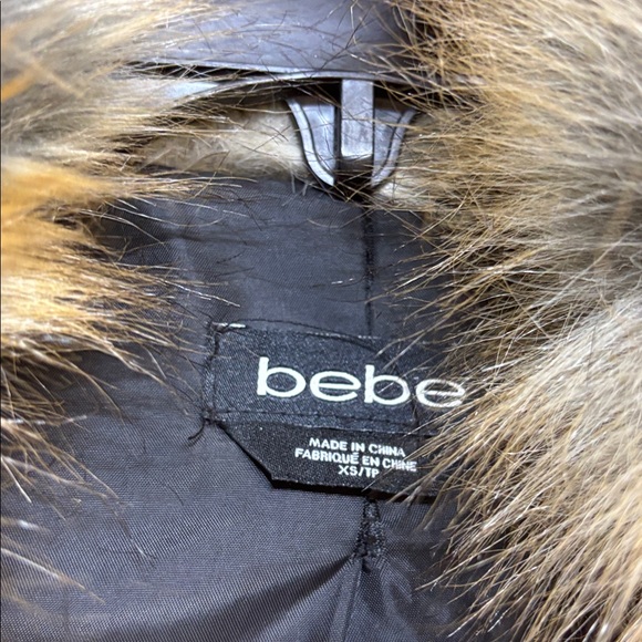 Bene natural Faux Fur teddy bear lined Jacket in Black Brown marbled coat - Picture 3 of 10